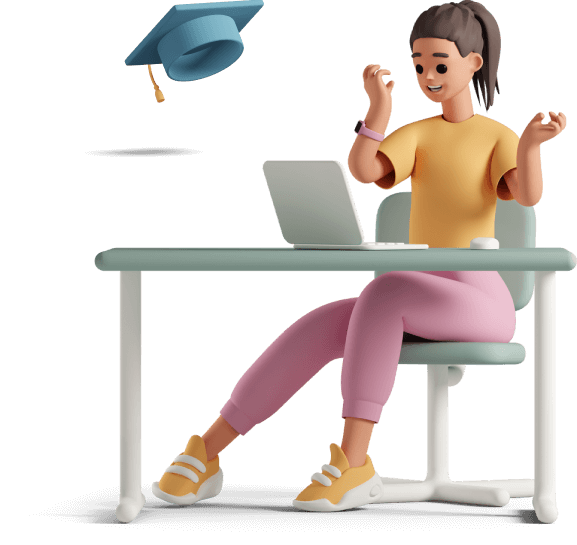 Learner celebrating a verified Verten credential